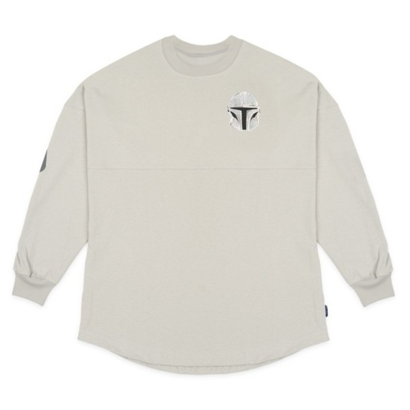 Disney Star Wars The Mandalorian Spirit Jersey Adult Unisex Medium Gray Shirt 15 - Picture 2 of 12